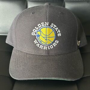 Golden State Warriors Black Cap 47 Brand